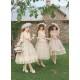 With Puji Letters and Poems-Breeze on Roses Blouse Skirt Underbust JSK OP and Sets(Pre-Order/Full Payment Without Shipping)